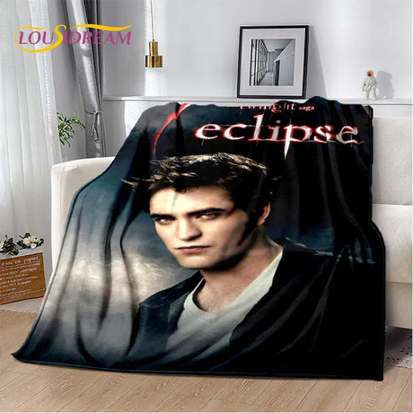 The Twilight Saga HD Printed Soft Plush Blanket,Flannel Blanket Throw Blanket for Living Room Bedroom Bed Sofa Picnic Cover Kids