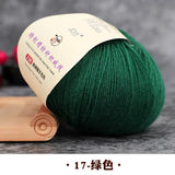 50g 100% Merino Wool Yarn Thin Yarn Soft Anti-pilling Eco-friendly High Quality for Hand Knitting Wool Crochet Knitting