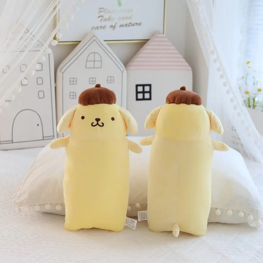 65cm Pom Pom Puirn Long Body Plush Toys Kawaii Sanrio Series Image Stuffed Dolls Lovely Room Decor Bedside Cushion Sofa Pillow