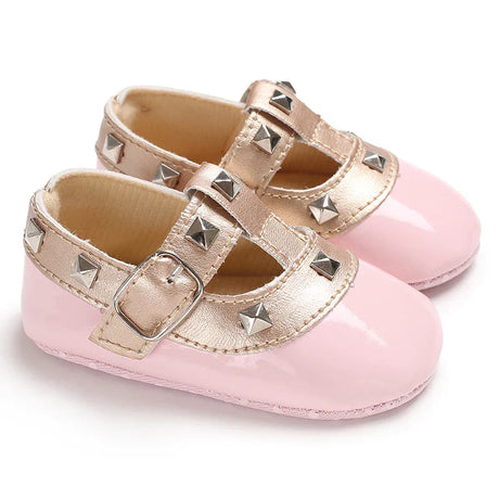 Summer Fashion Newborn Pink Baby Shoes Non-slip Cloth Bottom Shoes For Girls Elegant Breathable Leisure Baby First Walking Shoes