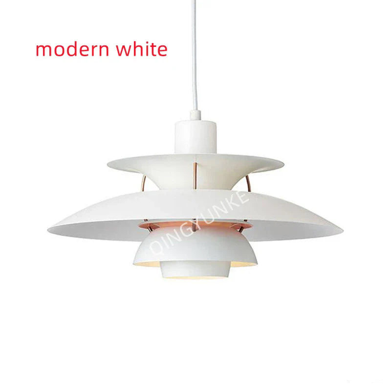 Danish Design Pendant Light High Quality Umbrella Led Hanging Lamp Live Room Loui Lustre Kitchen Paulsen UFO 50 Color Droplight