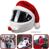 Christmas Motorcycle Helmet Full Face Motorcycle Helmet Cartoons Cover Christmas Santa Just A Helmet Cover