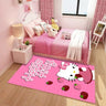 Keeppley Kitty Animation Derivatives Crystal Velvet Mat Home Floor Decoration Living Room Anti-Skid Carpets