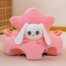 Baby Sofa Support Seat Cover Plush Chair Learn To Sit Comfortable Cartoon Toddler Nest Puff Wash No Stuffing Cradle