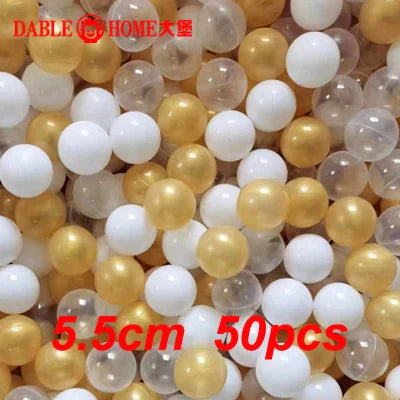 Outdoor Sport Ball Eco-Friendly Water Pool Ocean Wave Ball 50pcs 5.5cm Stress Air Ball Funny Toys for Children Kid Ballenbak