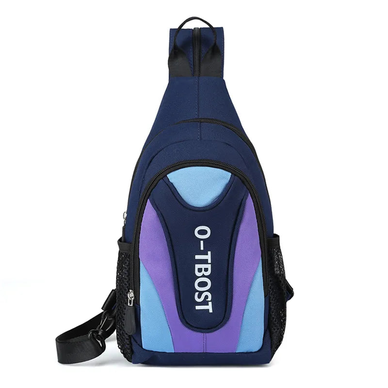 Men Women Polyester Shoulder Bags Outdoor Nylon Fanny Packs Casual Chest Bags Belt Pouch Travel Hip Bag Sport Purses Pocket