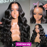 13x6 Hd Transparent Body Wave Lace Front Wig Brazilian 360 Lace Frontal Wigs 13x4 Pre Plucked Lace Human Hair Wigs Wet And Wavy