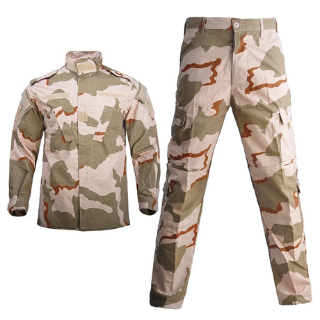 Combat Military Uniform Camo Tactical Suit Safari Men Army Special Forces Coat Pant Fishing Camouflage Militar Hunting Clothes