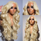 Wigirl 613 Lace Frontal Wig 13x6 Honey Blonde Body Wave Lace Front Wig Brazilian 13x4 Transparent Color Human Hair Wig For Women