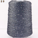 500G Glitter FancyYarn Sequin  Hand Crochet Thread Knitting Clothes Needleworkyarn With Sequins Knitting Yarn Needlework Sequins