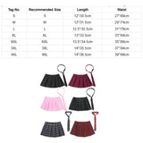 TiaoBug Japanese School Girl Uniform Suit White Short Sleeve T-shirt Top Pleated Skirt Cosplay Korean Girls Student Costume Set