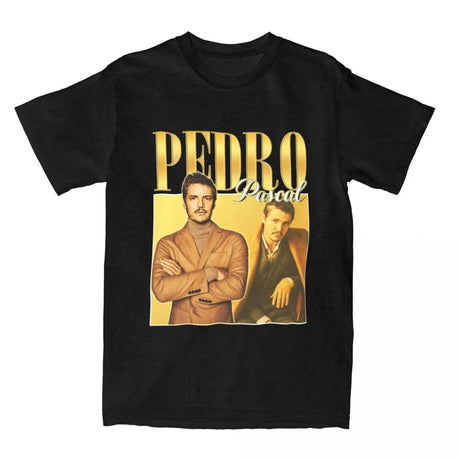 Bootleg Pedro Pascal T Shirt Vintage T Shirt Unis Streetwear Short Sleeve Pedro Pascal  Plus Size T Shirt Women