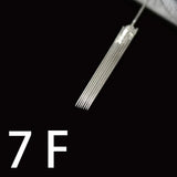 Traditional Tattoo Needles 1/3 /5RL  0.35mm*5cm Needle and Caps Disposable Sterilized For dermografo universal Eyebrow Machine