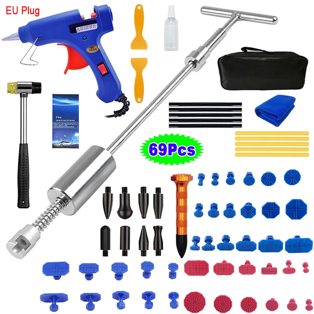 Professional Car Dent Repair Tools Paintless Dent Repair Kit Auto Body Dent Removal Remover Kits Dent Puller for Car Workshops