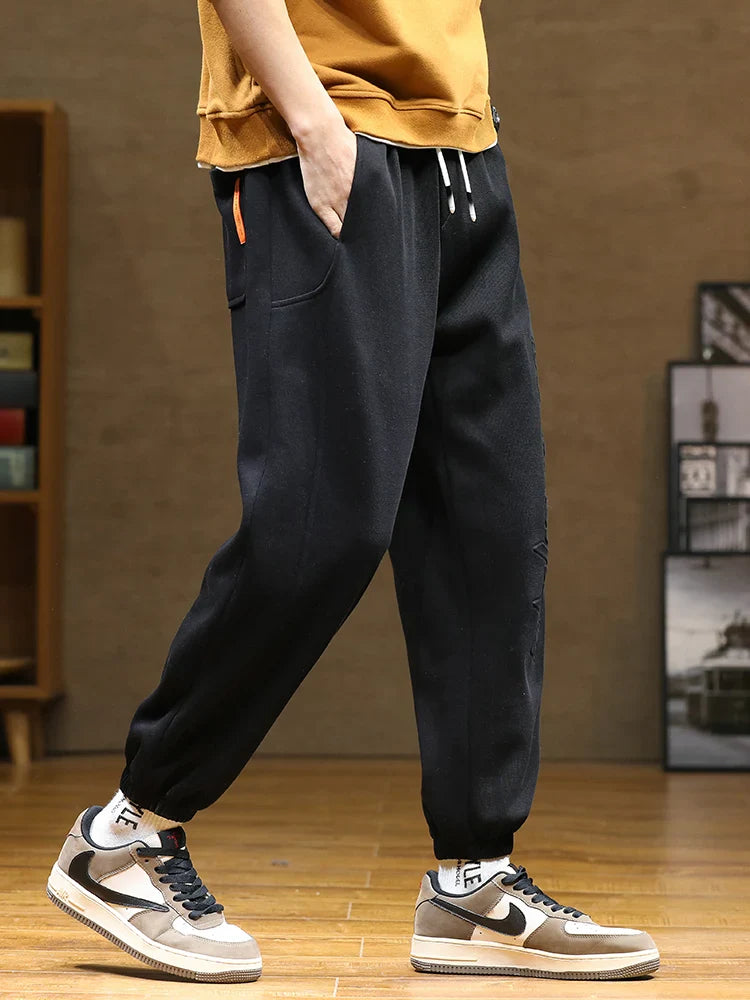 2022 New Men's Sweatpants Baggy Joggers Fashion Letter Hip Hop Streetwear Harem Pant Men Casual Cotton Loose Trousers 8XL