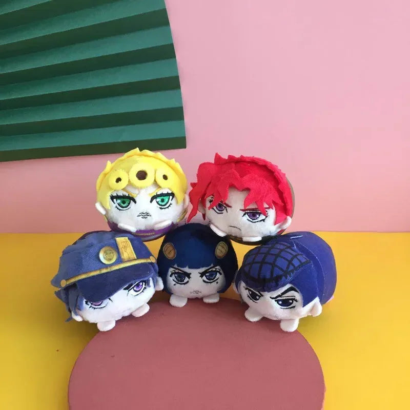 10Cm Kujo Kakyoin Noriaki Jotaro Animation Derivatives Customised Plush Filling Toys Bag Decoration Keychain Gifts for Girls