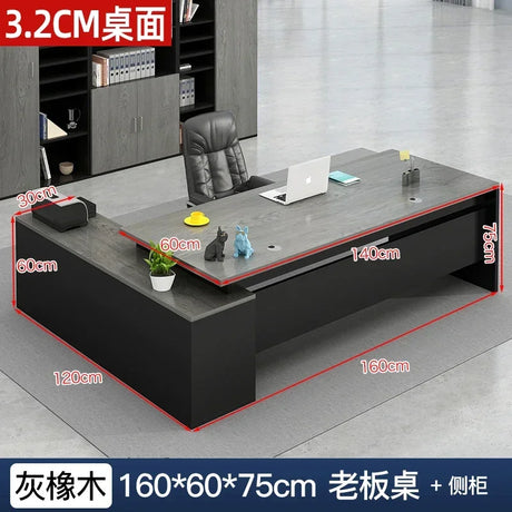 Laptop Monitor Office Desk Storage Standing Reception Conference Computer Desks Corner Executive Escritorio Modern Furniture