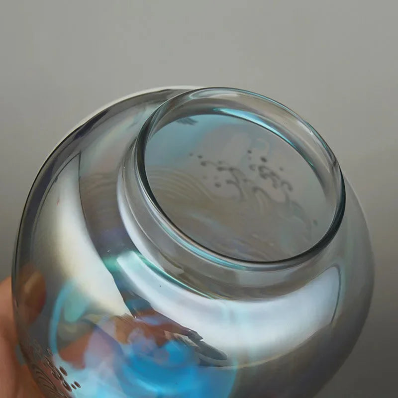 Pet Urn for Ashes Cat Glass  for Human  Personalized  Pet  Memorials Funerary Funeral  for Keepsake Dog