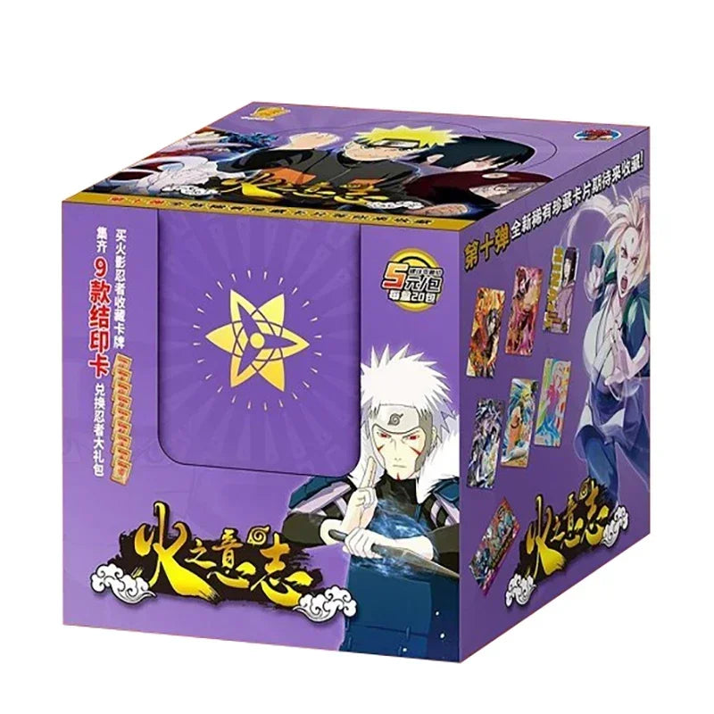 Naruto Card Series Anime Character Rare Flash SSR Card Deluxe Collection Edition Card Board Game Toys Children Gifts