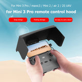 Remote Control Sun Hood For DJI Mavic 3/Mini 2/Air 2/Air 2S/Mini 3 Pro RC-N1 Sun Shade Phone Monitor Folding Sun Phone Holder