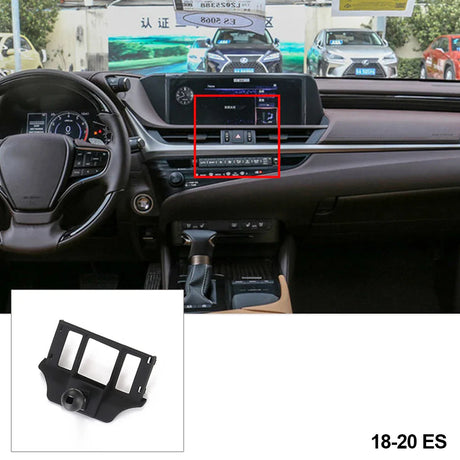 17mm Car Phone Holder Mounts for Lexus ES UX LS RX 570 NX CT Fixed Bracket GPS Supporting Base Dedicated Car Accessories