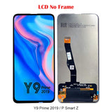 6.59" Original For Huawei Y9 Prime 2019 LCD STK-LX3 L21 Display Touch Screen Digitizer Assembly For Huawei P Smart Z LCD