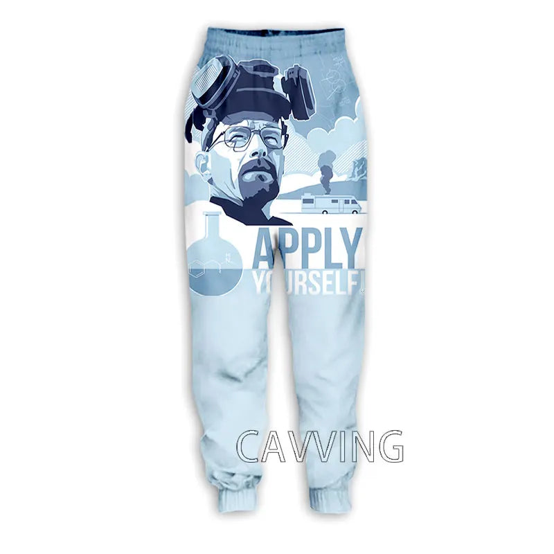 New Fashion 3D Print  Breaking Bad  Casual Pants Sports Sweatpants Straight Pants Jogging Pants Trousers for Women/men  P02