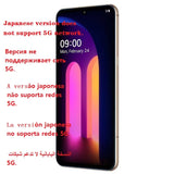 Original Unlock LG V60 ThinQ Dual-Screen V600AM/ V600TM /V600VM 6.8 inch Snapdragon 865 NFC 4/5G phone 8GB RAM 128GB ROM Android