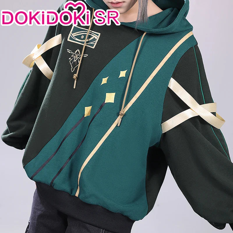 IN STOCK Alhaitham/Kaveh Doujin Cosplay Game Genshin Impact DokiDoki-SR Hoodie Costume Al Haitham Casual Wear Christmas Cosplay