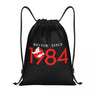 Ghost Buster Logo Drawstring Bags Women Men Portable Sports Gym Sackpack Supernatural Comedy Film Training Backpacks