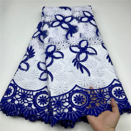 African Lace Fabric 2024  High Quality Lace Hot Sale Embroidery French Tulle Lace Fabric Nigerian Lace Fabric For Wedding Dress