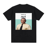 Breaking Bad Memes Plus Size T-shirt Women Funny Gustavo Fring Meme This Is Jay Z Graphic T-shirts Men Women Cotton Tops