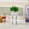 Plastic Plant Stand Flower Stands Multi-layer Pot Rack Single Antique Living Room Balcony Indoor Floor Storage Shelf