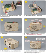 DIY Radio Model Science and Technology Invention Hand-made Self-made Assembly Materials Handmade Toys Physics