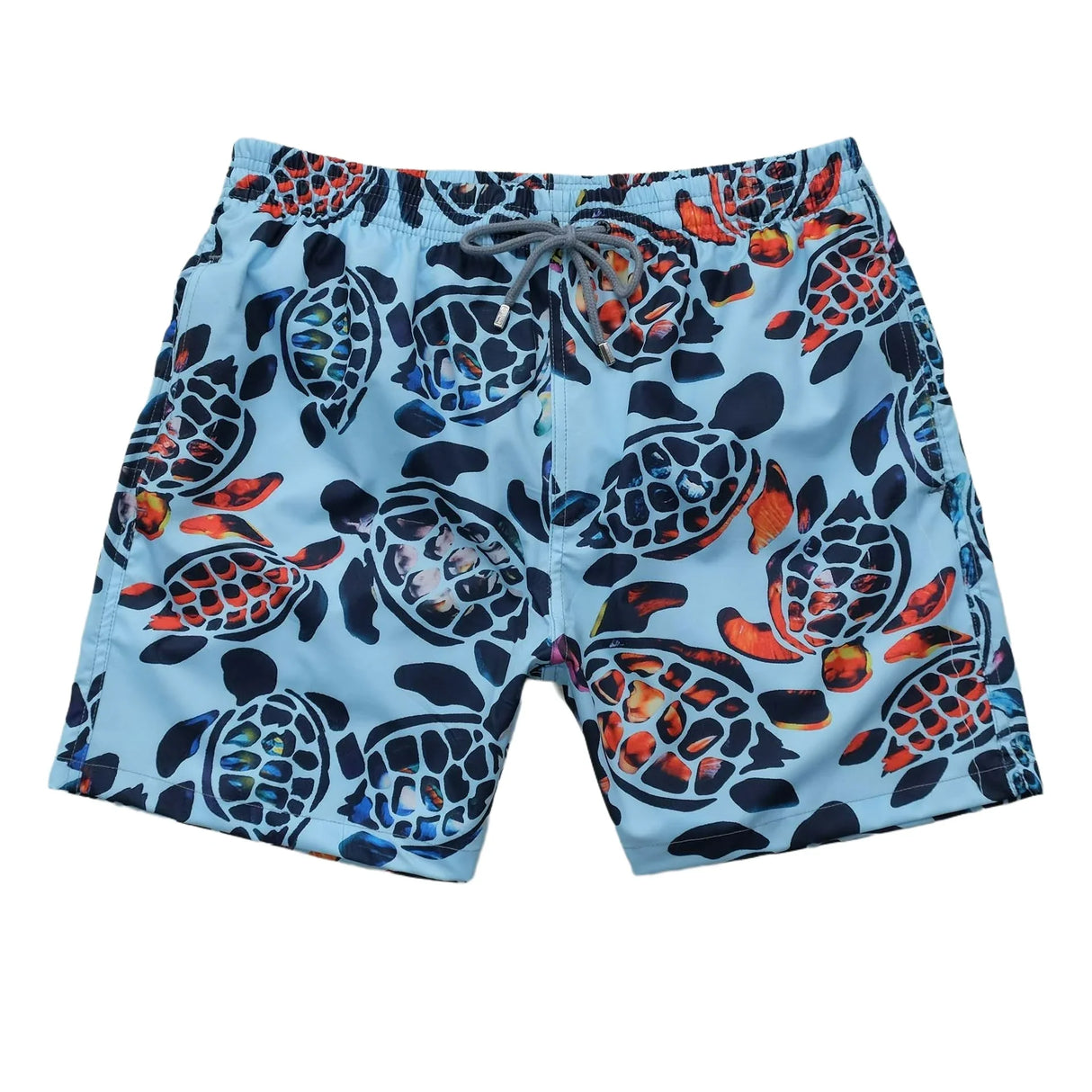 Turtle Shorts For Men Swimming Trunks Summer Four Sides Elastic Waterproof Quick Drying Beach Board Shorts Fitness Plus Size