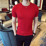 Shirt for Men Long-Sleeved Thickened Thermal Underwear Top Heavyweight Solid Color T-Shirt Winter Men's Clothing Q18