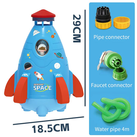 Interesting Water Pressure Rocket Launcher Outdoor Parent-child Interaction Games Sports Water Toys Watering Boys Girls Children