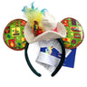 2023 Original Disney Mickey Ears Headband Princess Tinker Bell Cosplay Hairband Festival Party Adult/Kids Hair Accessory