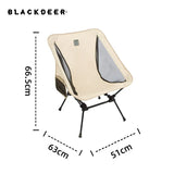 BLACKDEER Ultralight Outdoor Folding Camping Chair Picnic Hiking Travel Backpack Beach Moon Fishing Portable Chair