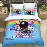 Gabby's Dollhouse Bedding Sets exquisite bed supplies set duvet cover bed comforter set bedding set luxury birthday gift