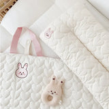 Baby Soft Comfortable Pillow Baby Bear Embroidery Shaped Pillow Comfort Sleeping Utensil Infants Cute Pillow Newborn Accessories