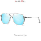 Men's Polarized Sunglasses UV400 TR Metal Colorful Square Eyeglasses Frames Beach Outdoors Driving Travel Women Visor Eyewear