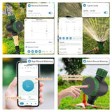 Irrigation Timer Tuya Smart Phone Ip55 Waterproof Blue Tooth Automatic Water Timer Equipment Smart Life Smart Watering Timer