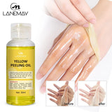 Yellow Peeling Oil Dark Skin Bleaching Remove Arm Knee Legs Melanin Body Brighten Scrub Exfoliating Dead Skin Care Whiten Serum