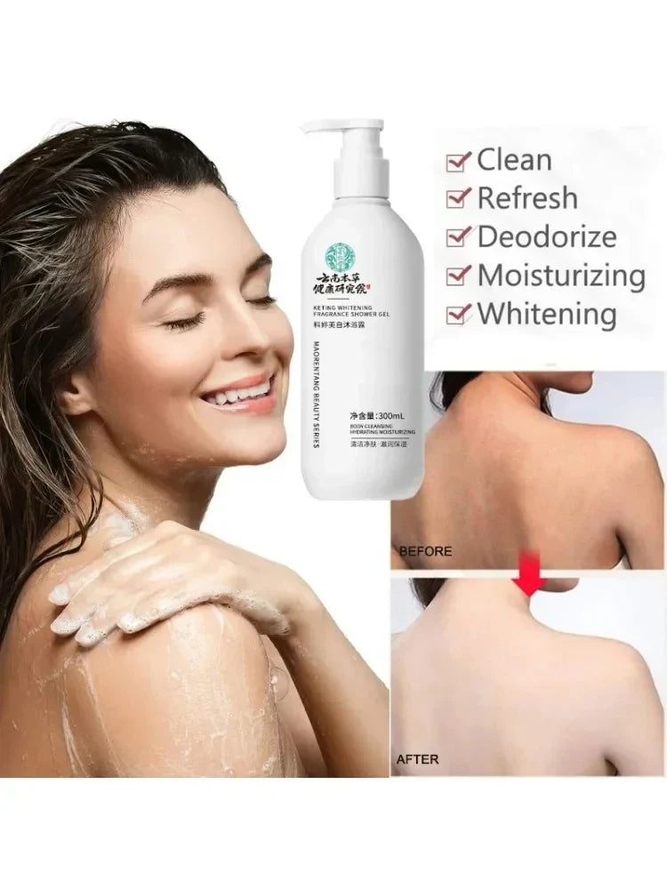 Niacinamide Long-lasting Fragrance Whitening Body Wash Moisturizing Skin Care Shower Gel  Bath and Body Works