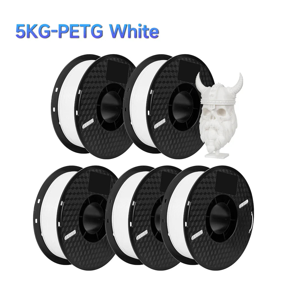 5kg/set PLA/PETG/TPU Filament 1.75MM 3d Printer Filament Materials 100% No Bubble Plastic Printing Materials for 3d Pen