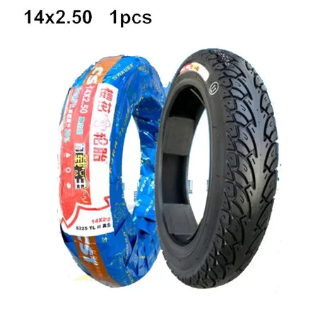 New CST 14X2.125 14x2.50  Tyre 14 Inch Tubeless Tire for Electric Bicycle Wear-resistant tire