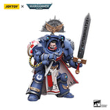 JOYTOY Warhammer 40k Action Figure Ultramarines Primaris Company Champion Parnaeus Veteran Intercessor Anime Military Model Toy