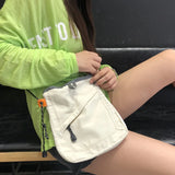 Unisex Small Square Messenger Bag Mini Waterproof Travel Bag Casual Shoulder Bag Men Women Handkerchief Bag Crossbody Bag