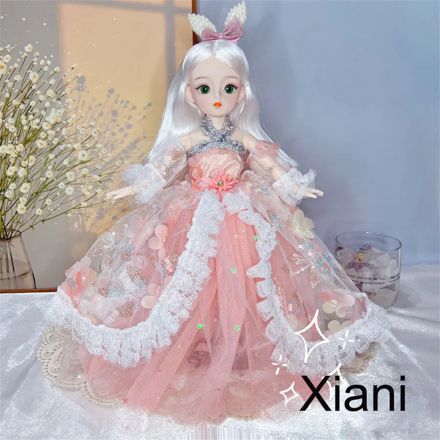 Attractive Eyes 1/6 Bjd Byte Dolls For Kid Girls Birthday Gift Ball-jointed Anime Figure Doll 30cm with Dresses Clothes Dress Up